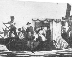 Garibaldi in barca
