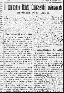 Dante giornale